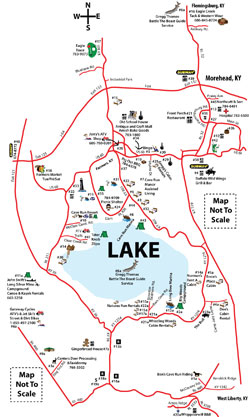 CaveRun.org Map 2008